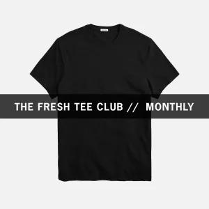 1 FRESH TEE EVERY MONTH // COMBED
