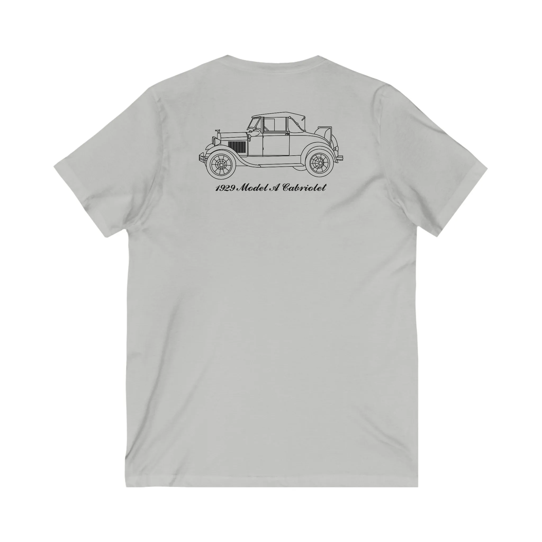 1929 Cabriolet Women's V-Neck Shirt