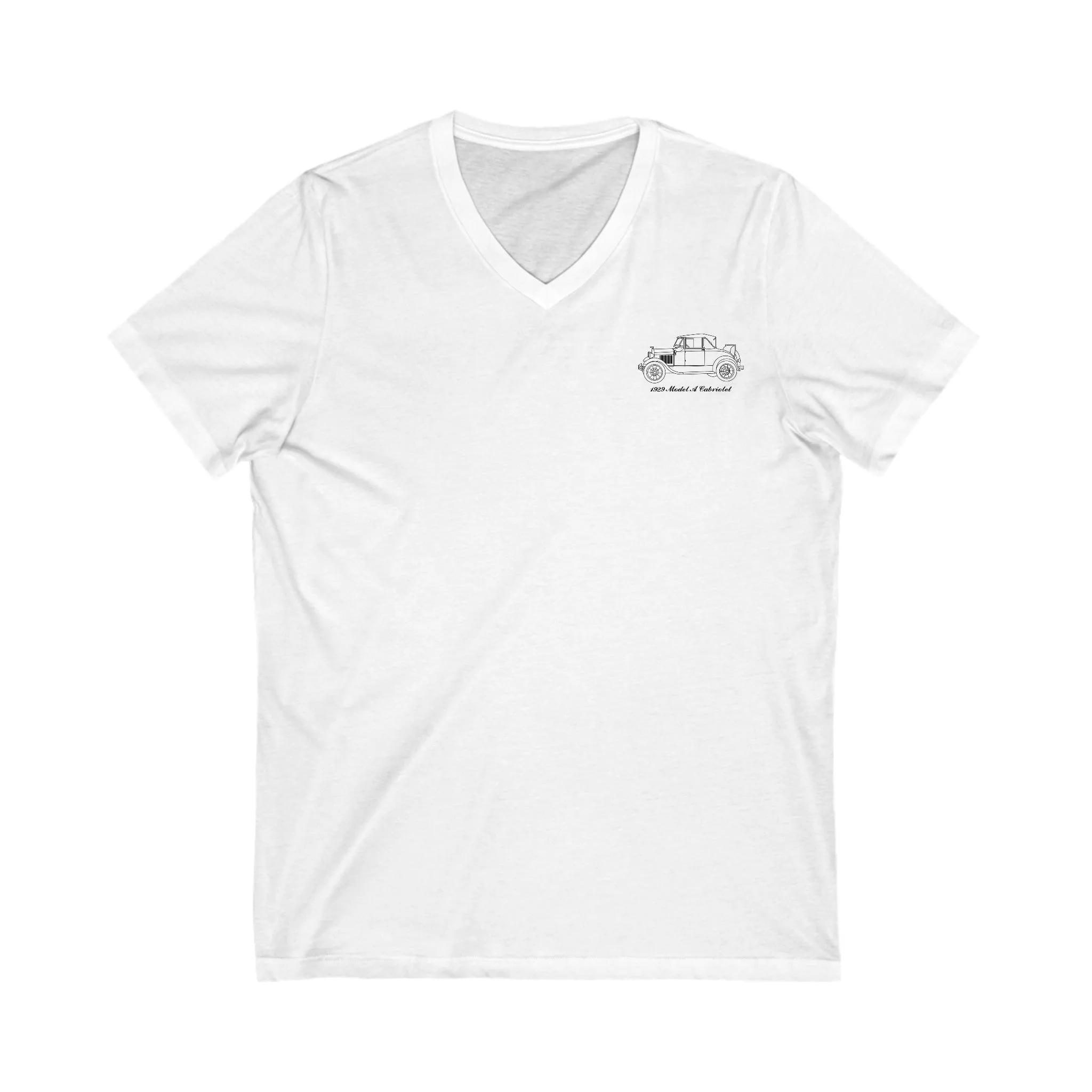 1929 Cabriolet Women's V-Neck Shirt