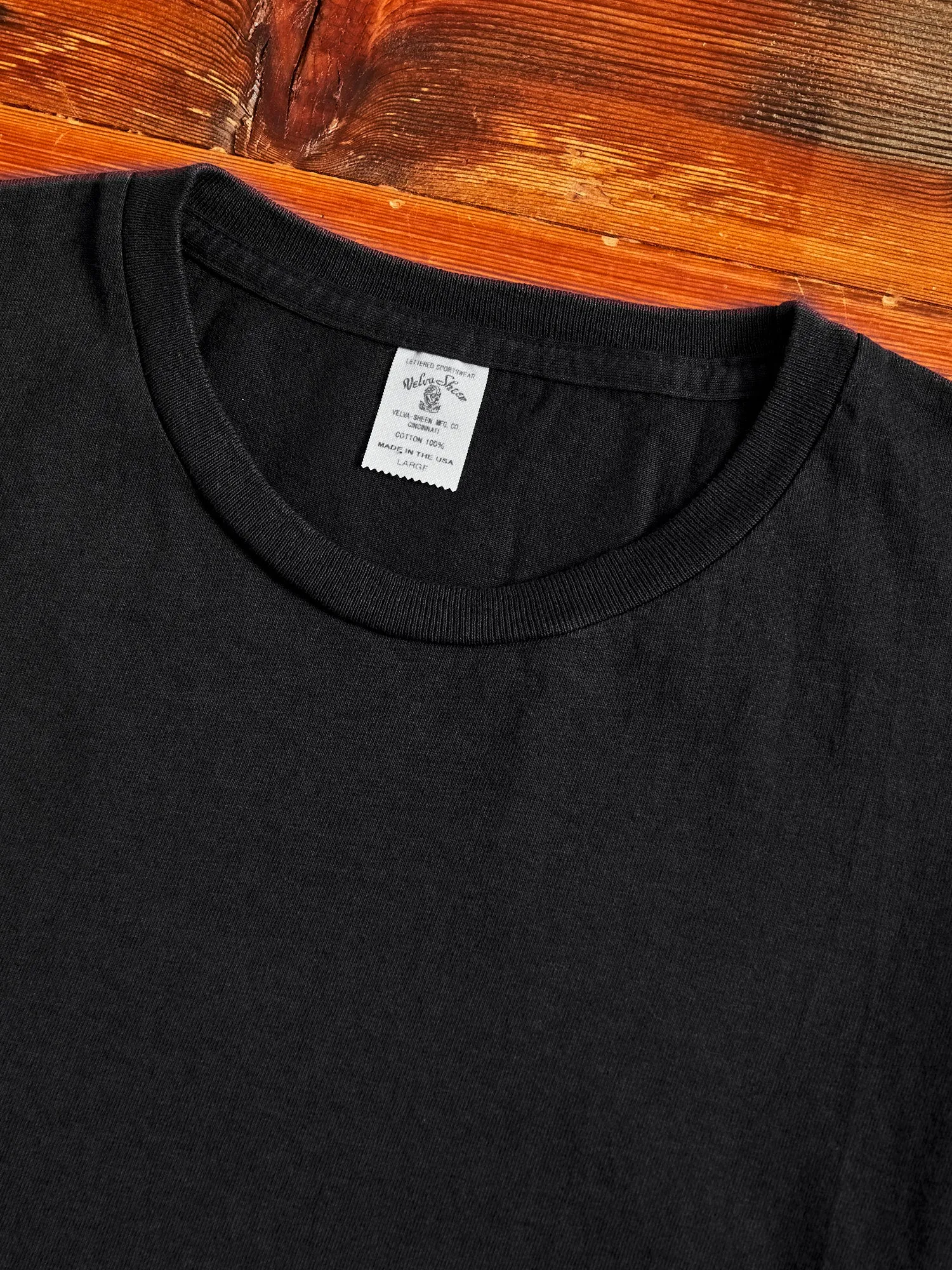 2-Pack Short Sleeve Crew Tee in Black