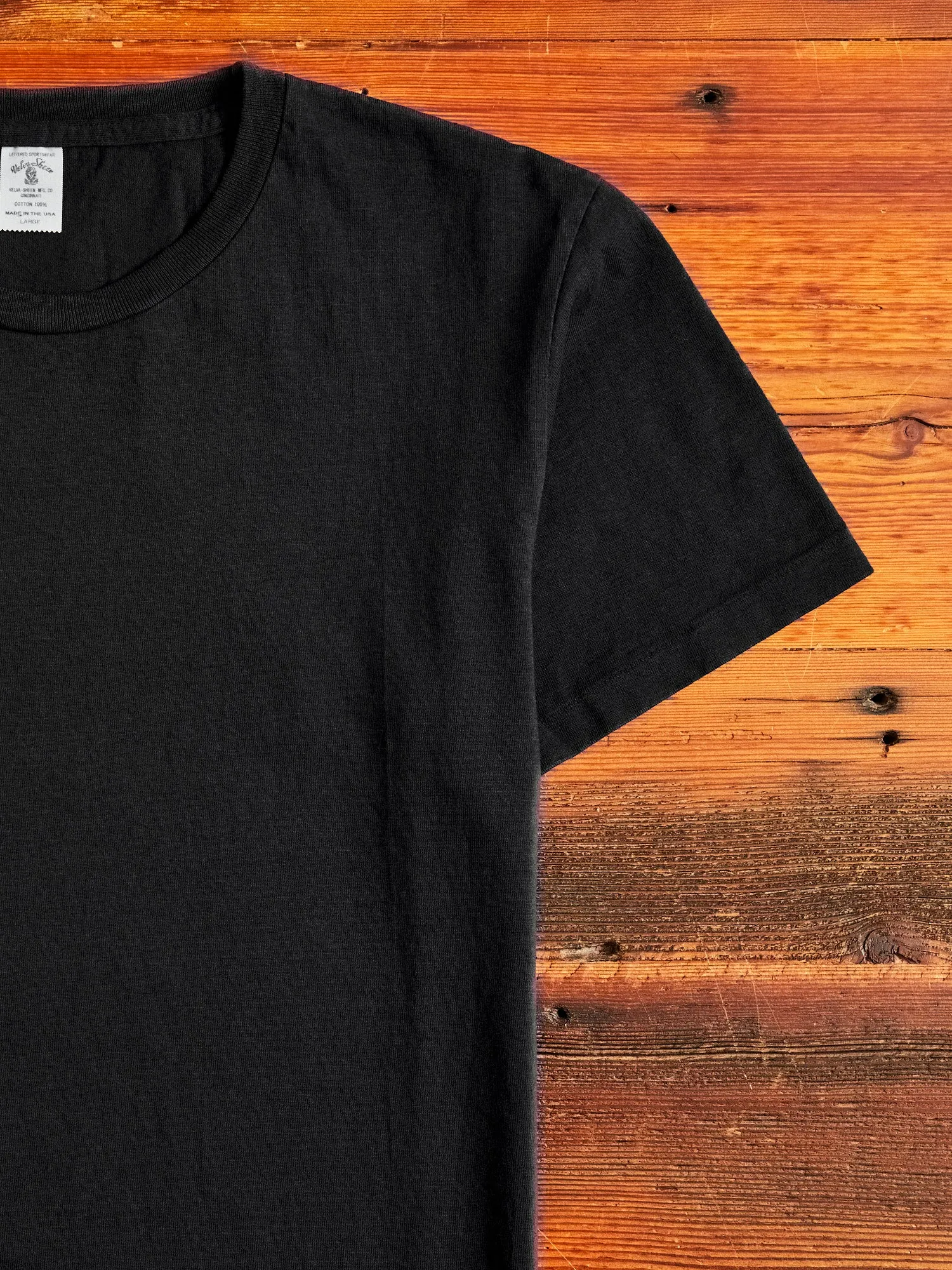 2-Pack Short Sleeve Crew Tee in Black