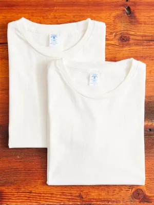 2-Pack Short Sleeve Crew Tee in White