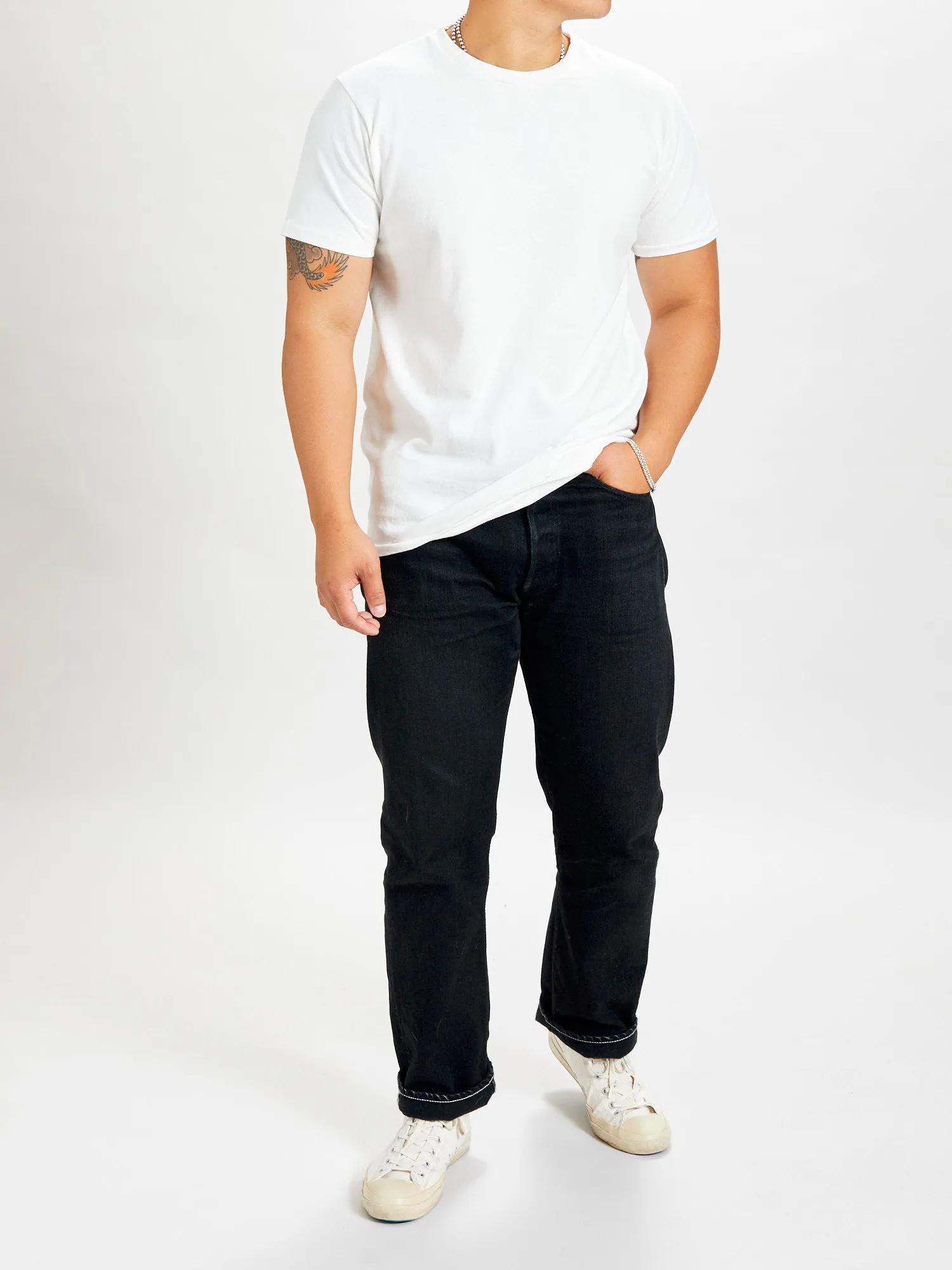 2-Pack Short Sleeve Crew Tee in White