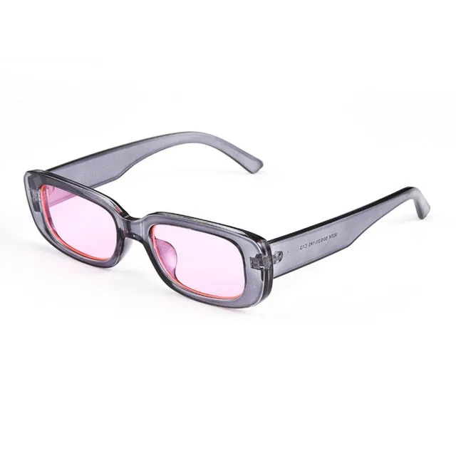 2021 Square Sun Glasses Luxury Brand Travel Small Rectangle Sunglasses Men Women Vintage Retro Oculos Lunette De Soleil Femme
