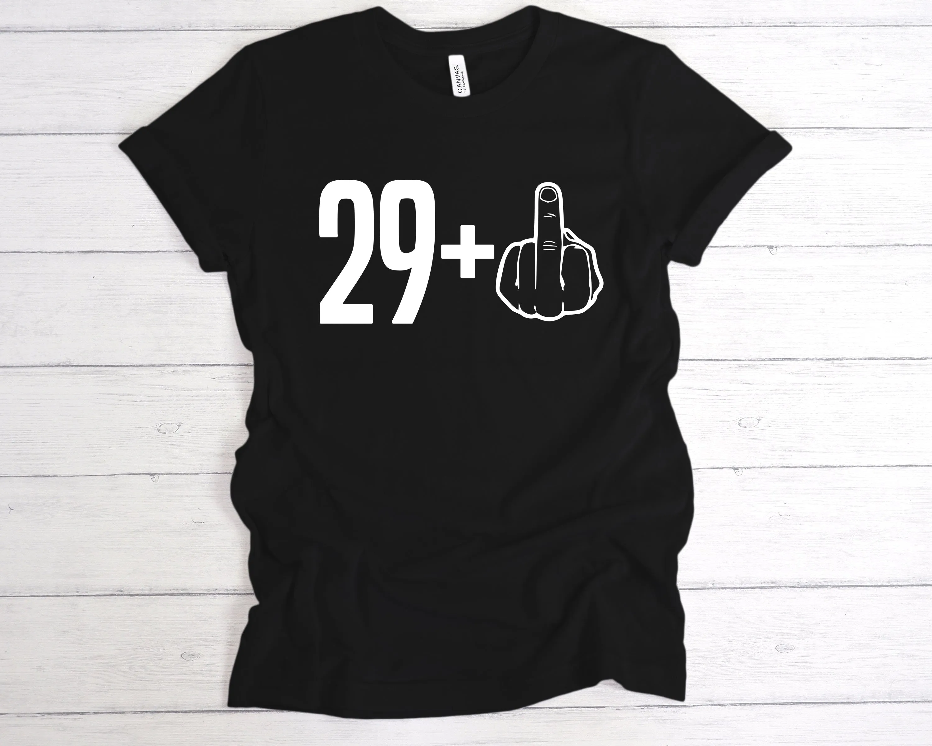 29 1 30th Birthday Middle Finger T-Shirt