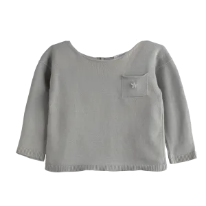 [3-6m] Tocoto Vintage Cotton & Cashmere Blend Sweater