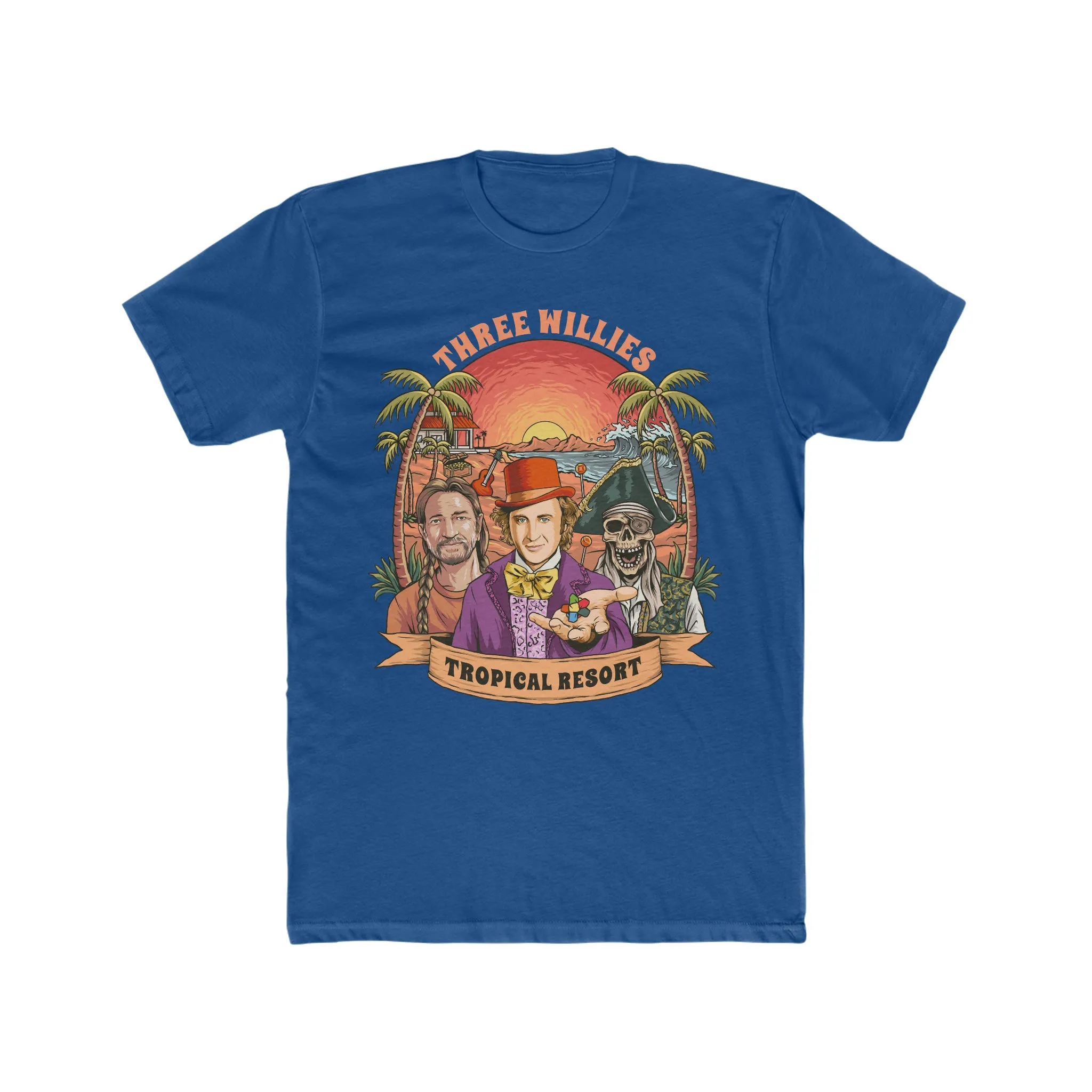 3 Willies Tee on Next Level 3600