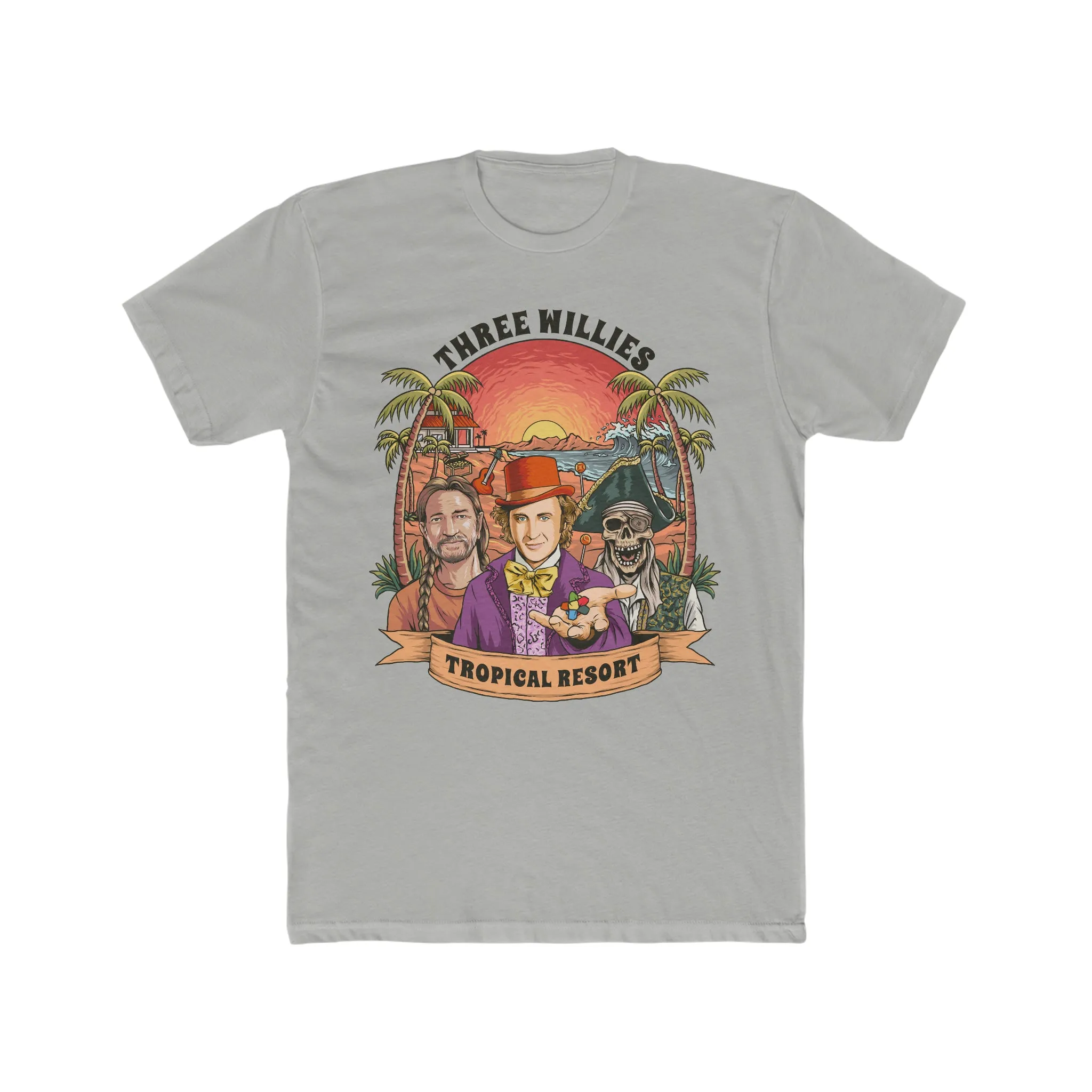 3 Willies Tee on Next Level 3600
