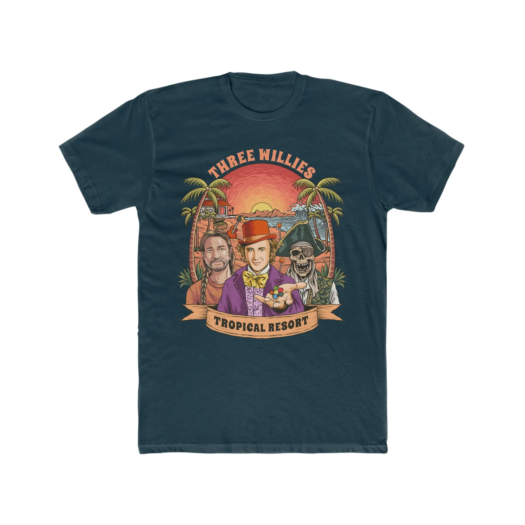 3 Willies Tee on Next Level 3600