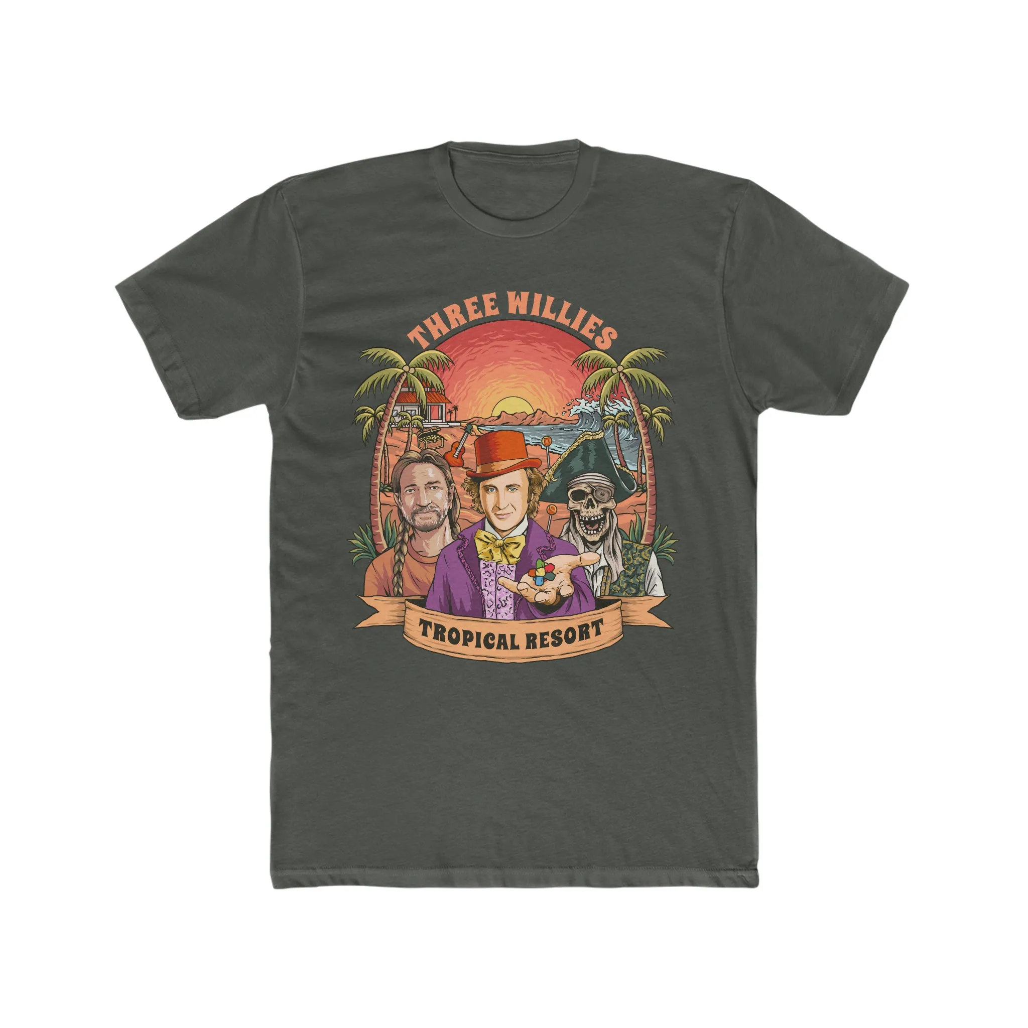 3 Willies Tee on Next Level 3600
