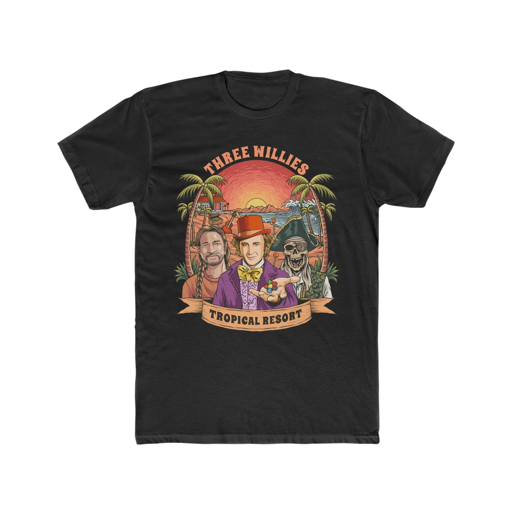 3 Willies Tee on Next Level 3600
