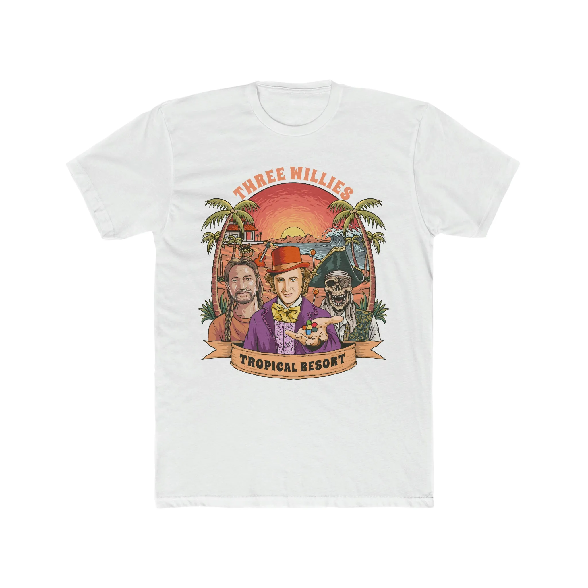 3 Willies Tee on Next Level 3600