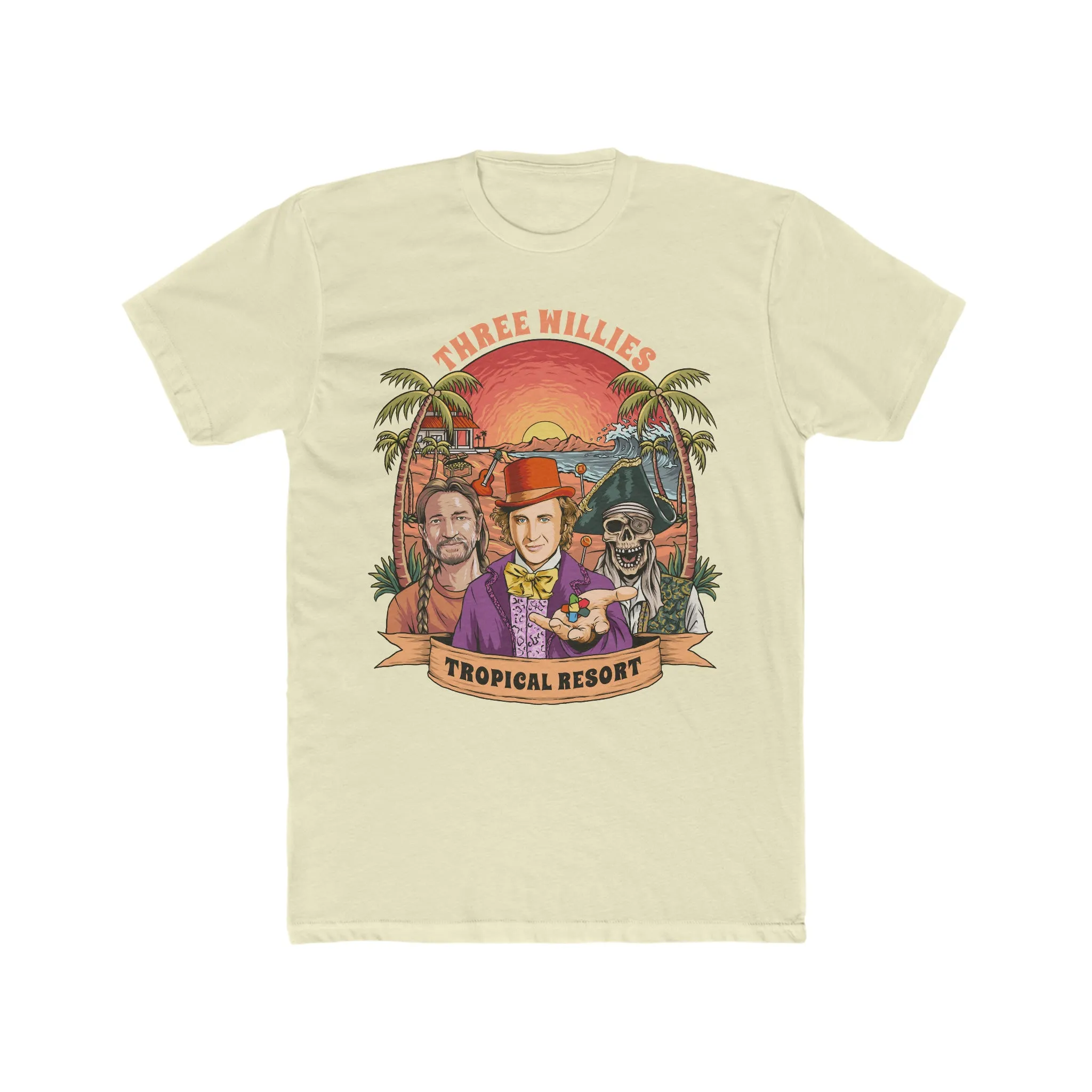 3 Willies Tee on Next Level 3600