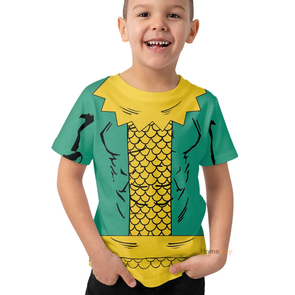 3D Comic Classic Loki Custom Cosplay Costume Kid Tshirt QT209422Hf