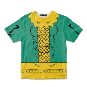 3D Comic Classic Loki Custom Cosplay Costume Kid Tshirt QT209422Hf