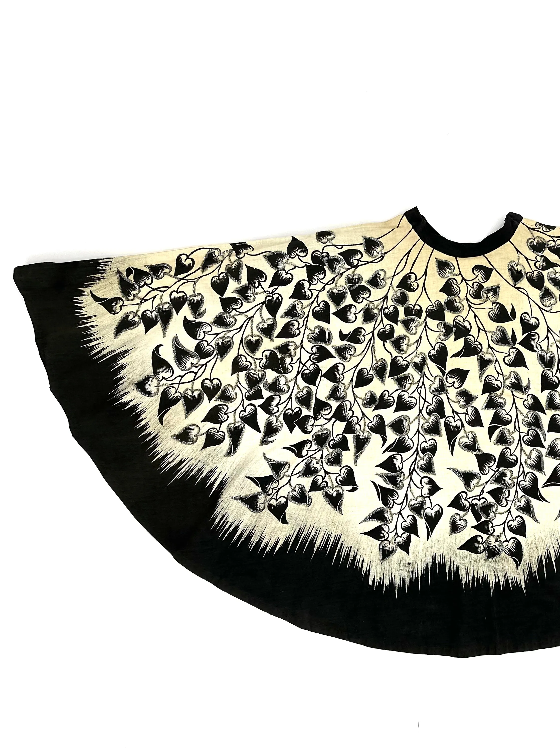50s Maya de Mexico Sequin Printed Skirt