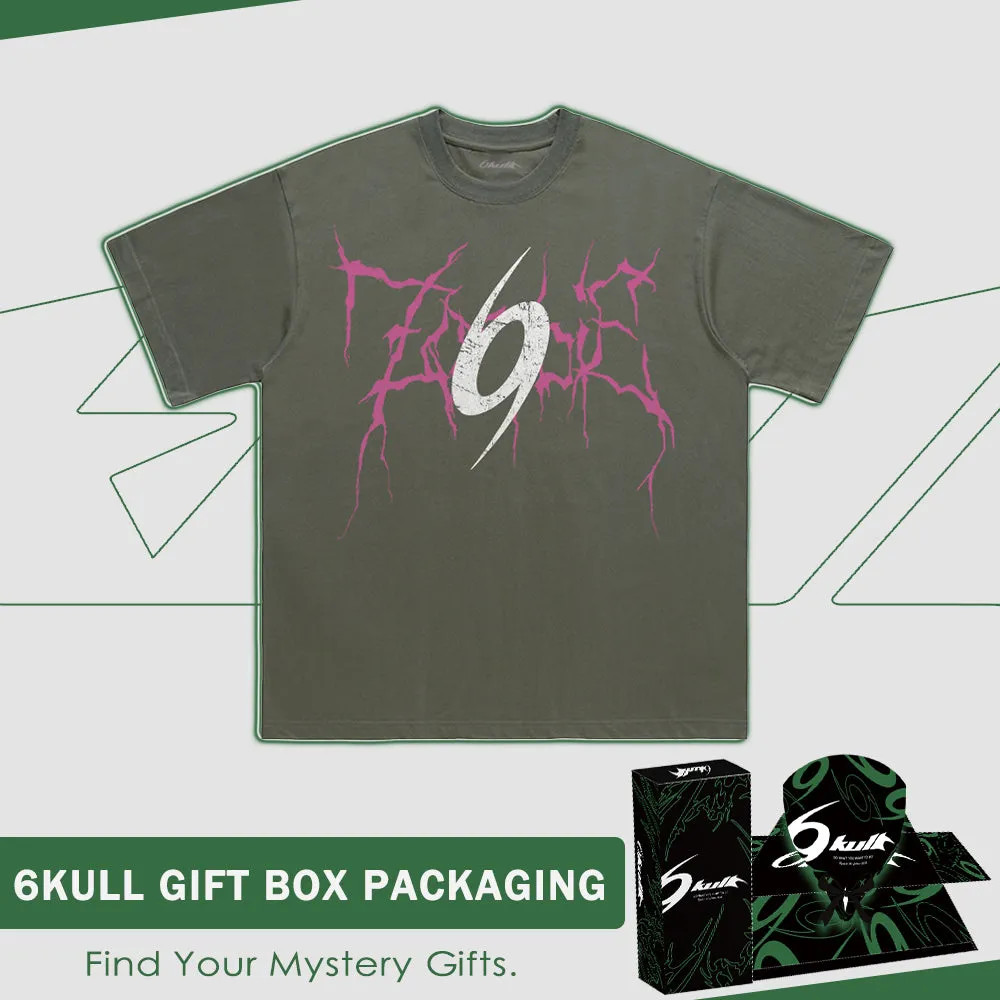 6Kull High Street Lightning Crack T-Shirt