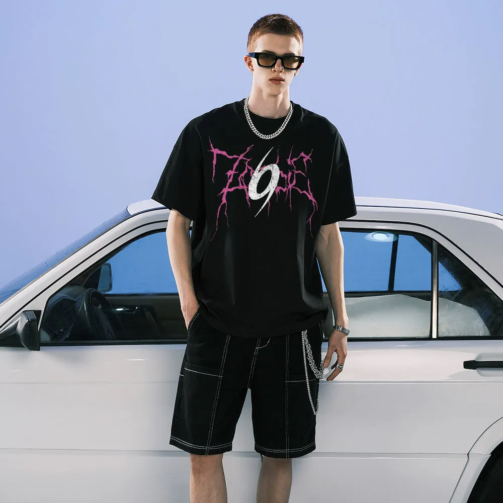 6Kull High Street Lightning Crack T-Shirt