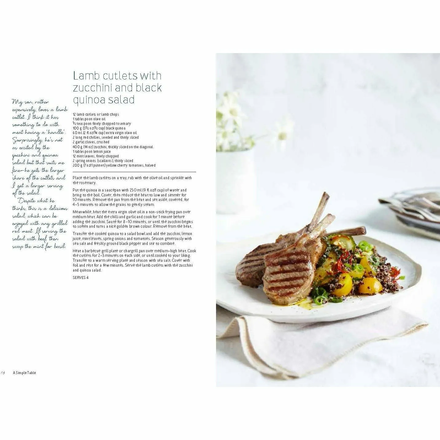 A Simple Table: Fresh and fabulous recipes for every day