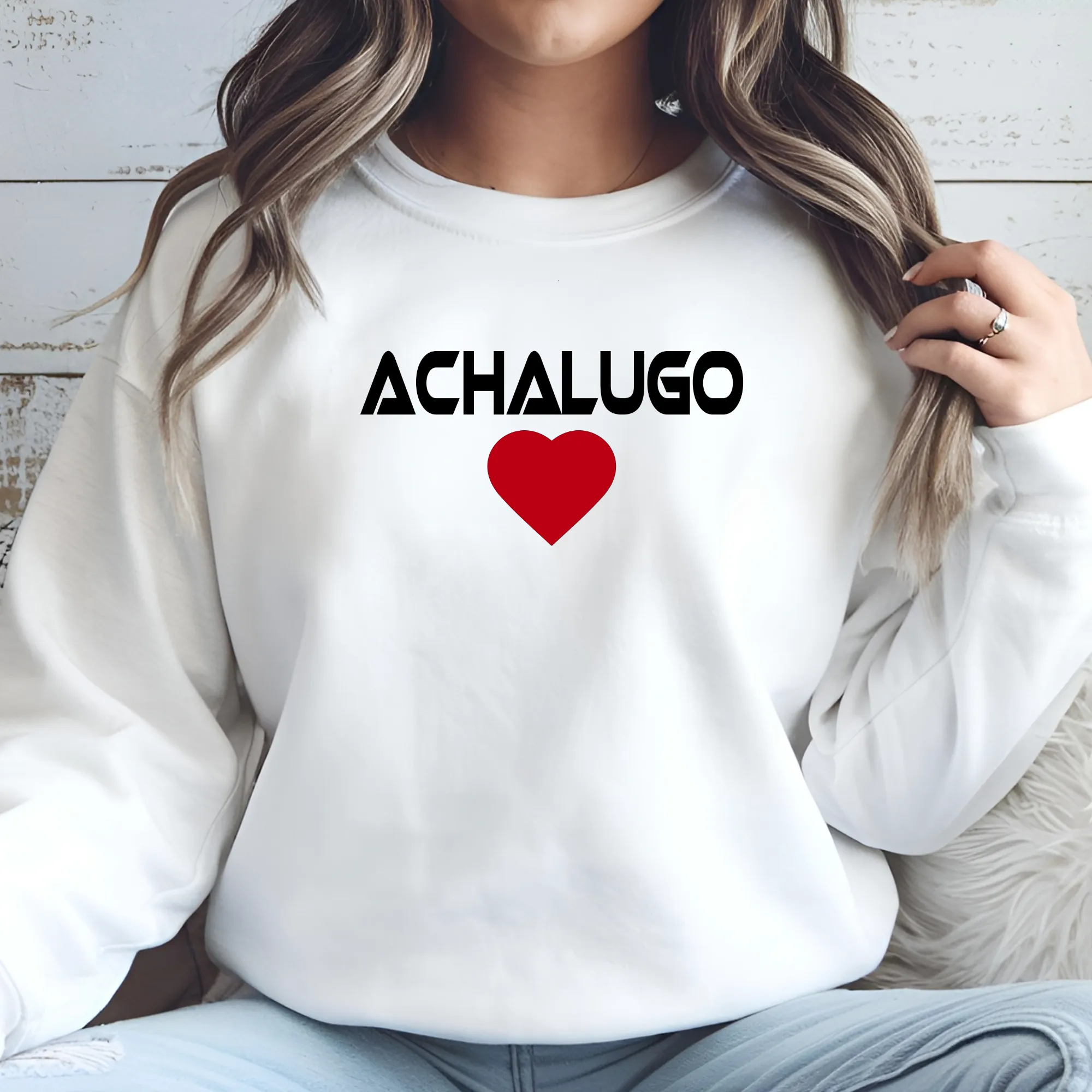 Achalugo Love Nollywood Movies Unisex Shirt & Hoodie Collection – Crew Neck, V-Neck, Sweatshirts