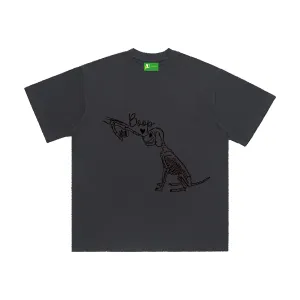 AG  Skeleton  Dog T-shirt