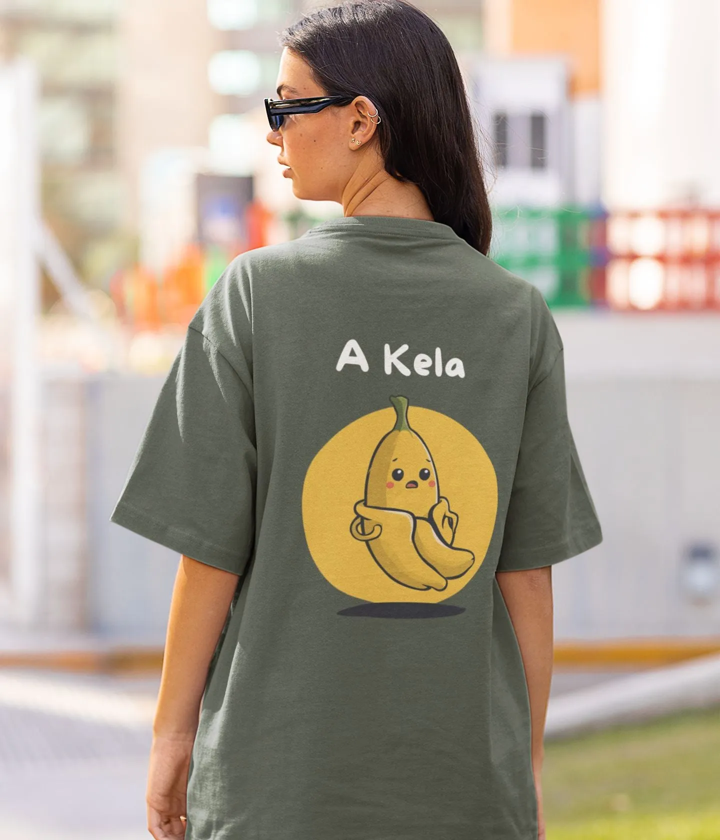 Akela - Unisex Oversized Classic T-Shirt - Dark