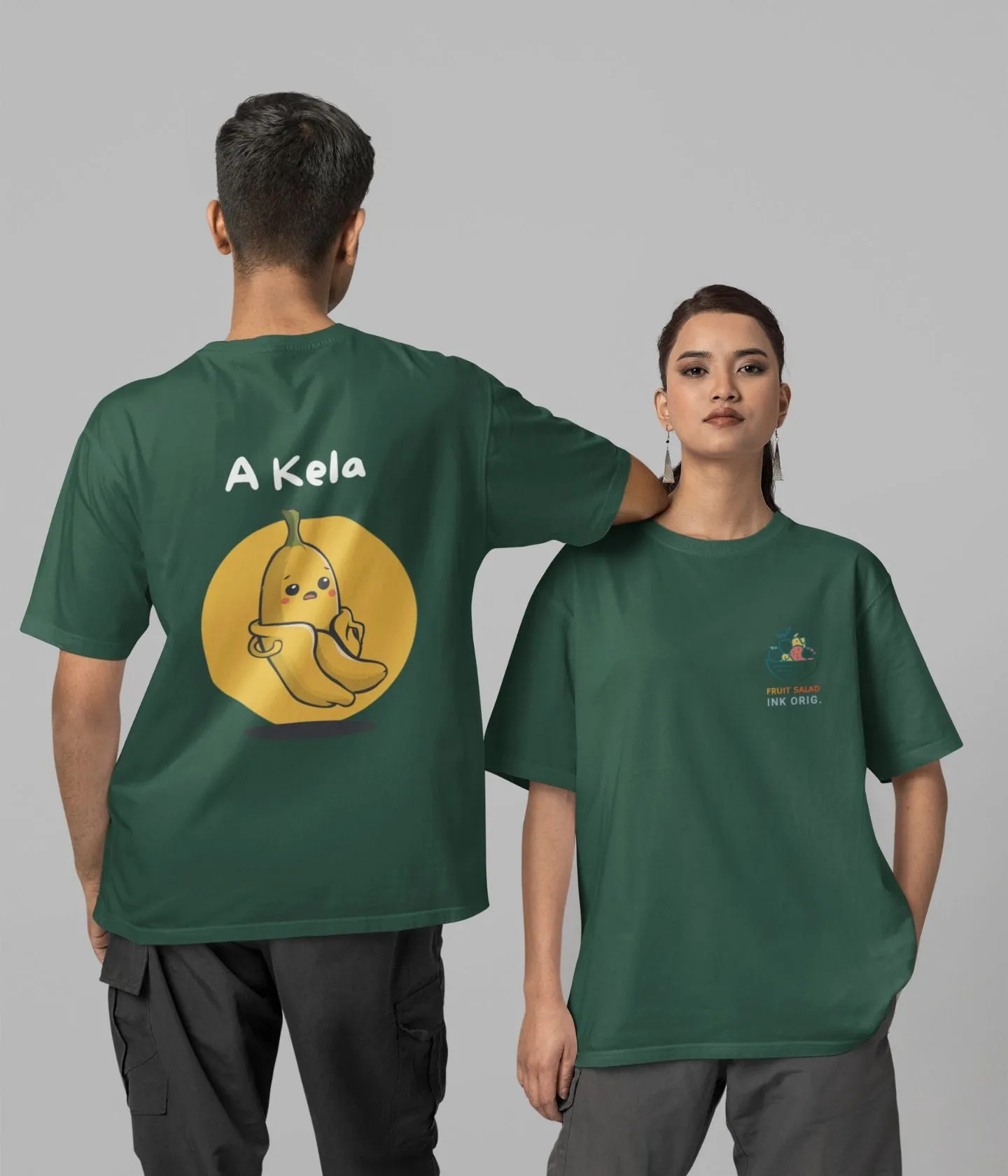 Akela - Unisex Oversized Classic T-Shirt - Dark