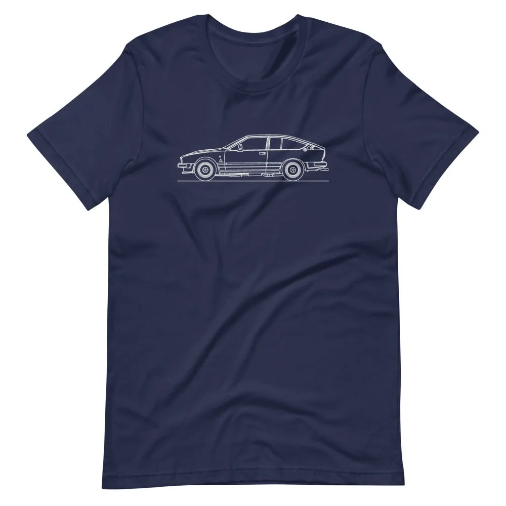 Alfa Romeo GTV6 Outline T-shirt