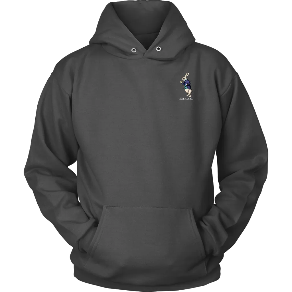 Alice in Wonderland Hoodie, Alice in Wonderland Gift, One Pill Makes you Larger Hoodie, Funny Alice Hoodie
