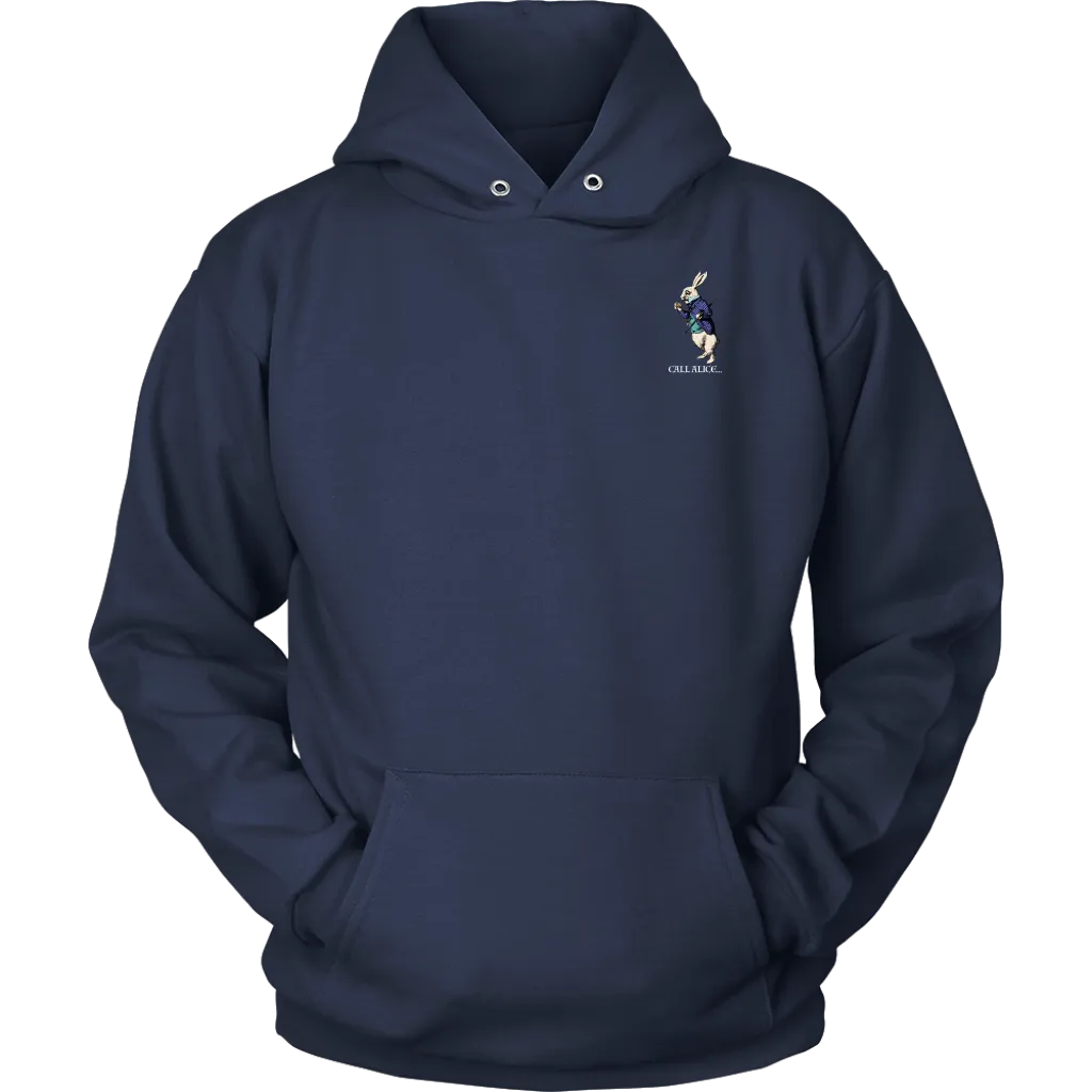 Alice in Wonderland Hoodie, Alice in Wonderland Gift, One Pill Makes you Larger Hoodie, Funny Alice Hoodie