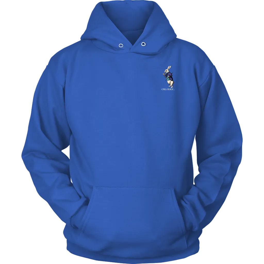 Alice in Wonderland Hoodie, Alice in Wonderland Gift, One Pill Makes you Larger Hoodie, Funny Alice Hoodie
