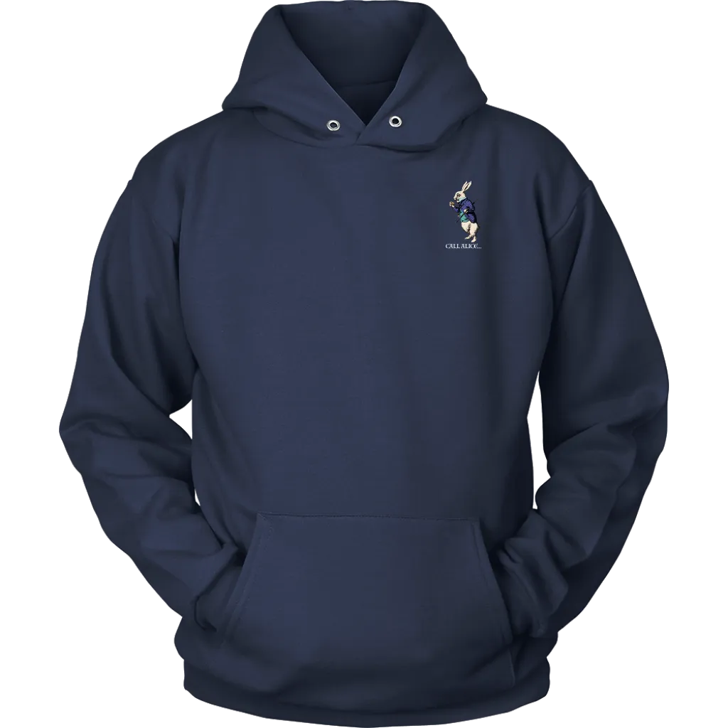 Alice in Wonderland Hoodie, Alice in Wonderland Gift, One Pill Makes you Larger Hoodie, Funny Alice Hoodie