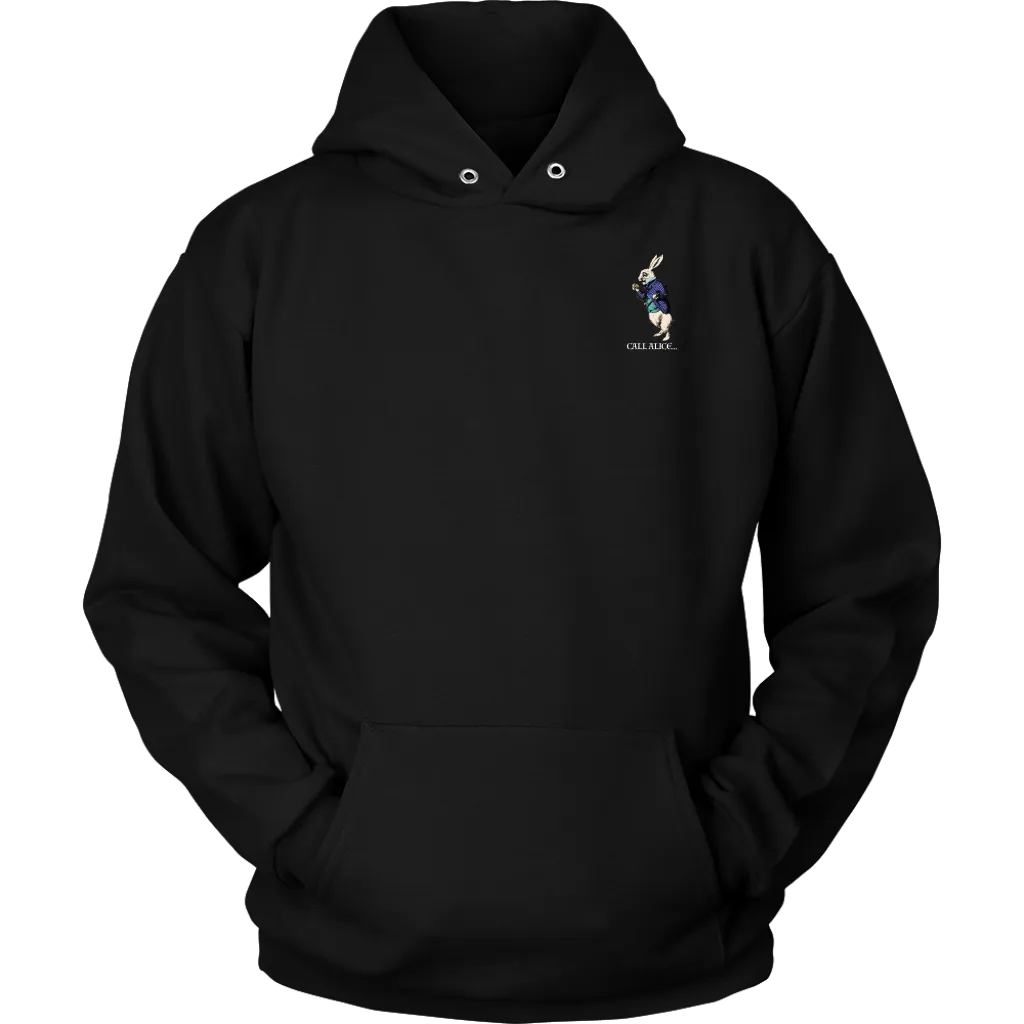 Alice in Wonderland Hoodie, Alice in Wonderland Gift, One Pill Makes you Larger Hoodie, Funny Alice Hoodie