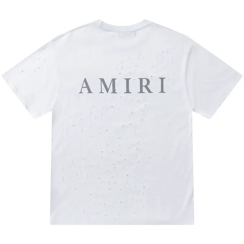 AMIRI M.A. Core Logo Broken Hole T-Shirt