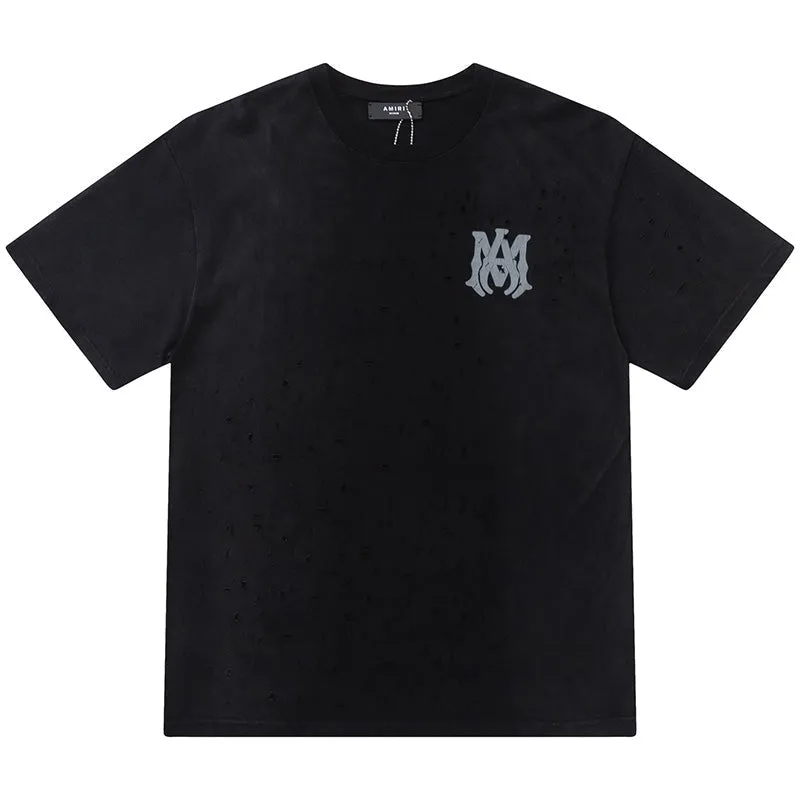AMIRI M.A. Core Logo Broken Hole T-Shirt