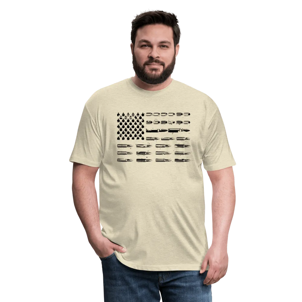 Ammo American Flag Heathered T-Shirt
