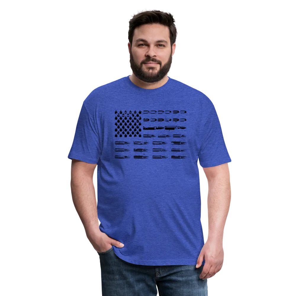 Ammo American Flag Heathered T-Shirt