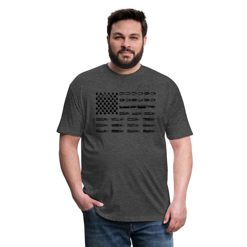 Ammo American Flag Heathered T-Shirt