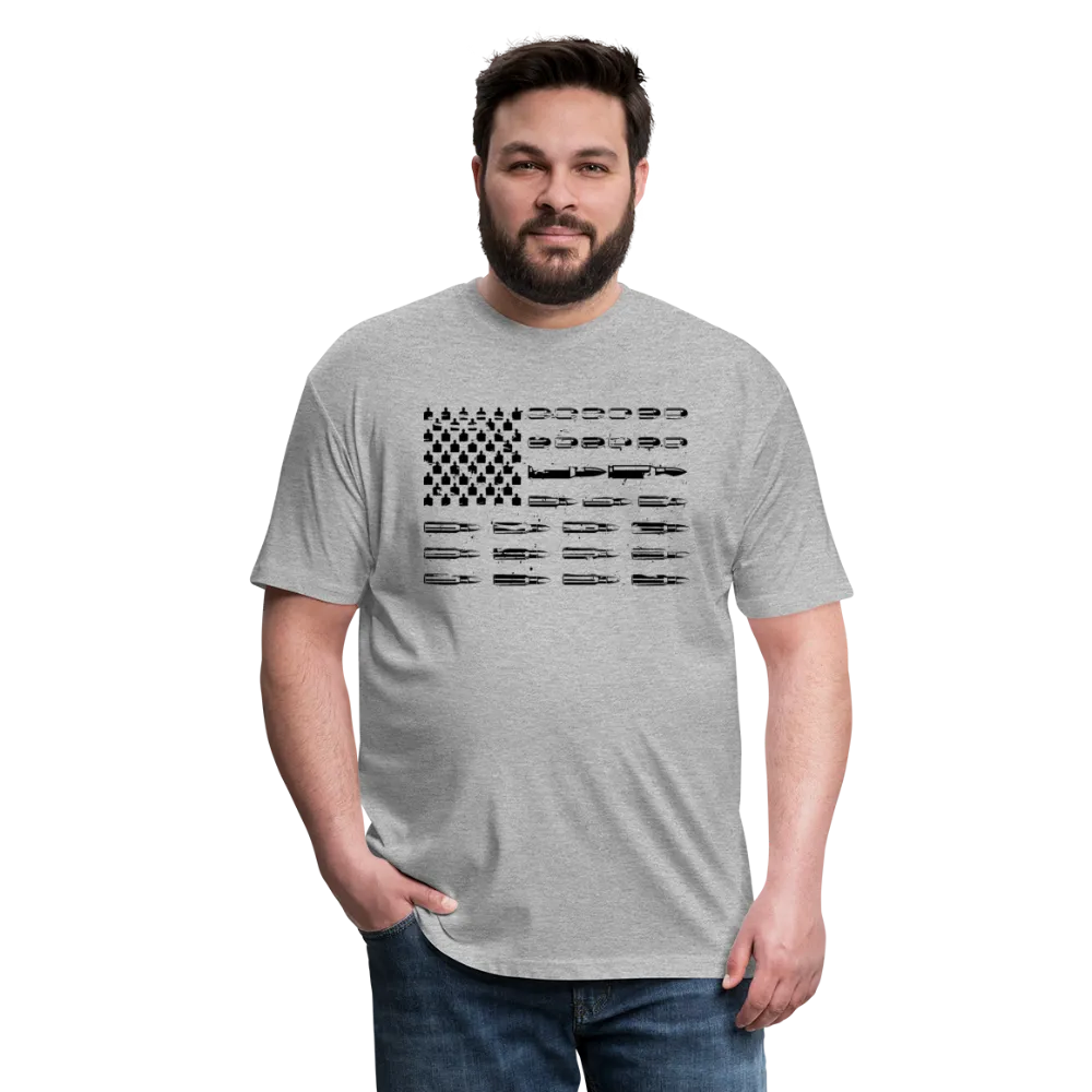 Ammo American Flag Heathered T-Shirt