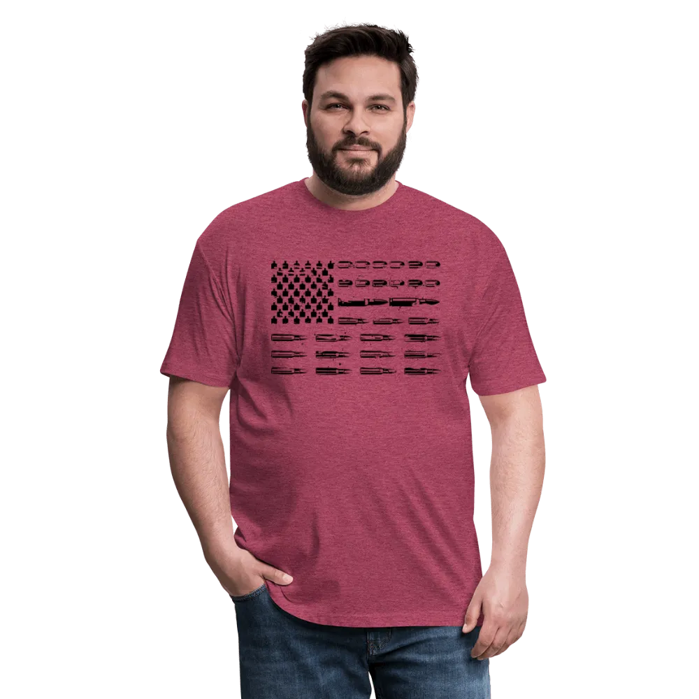 Ammo American Flag Heathered T-Shirt
