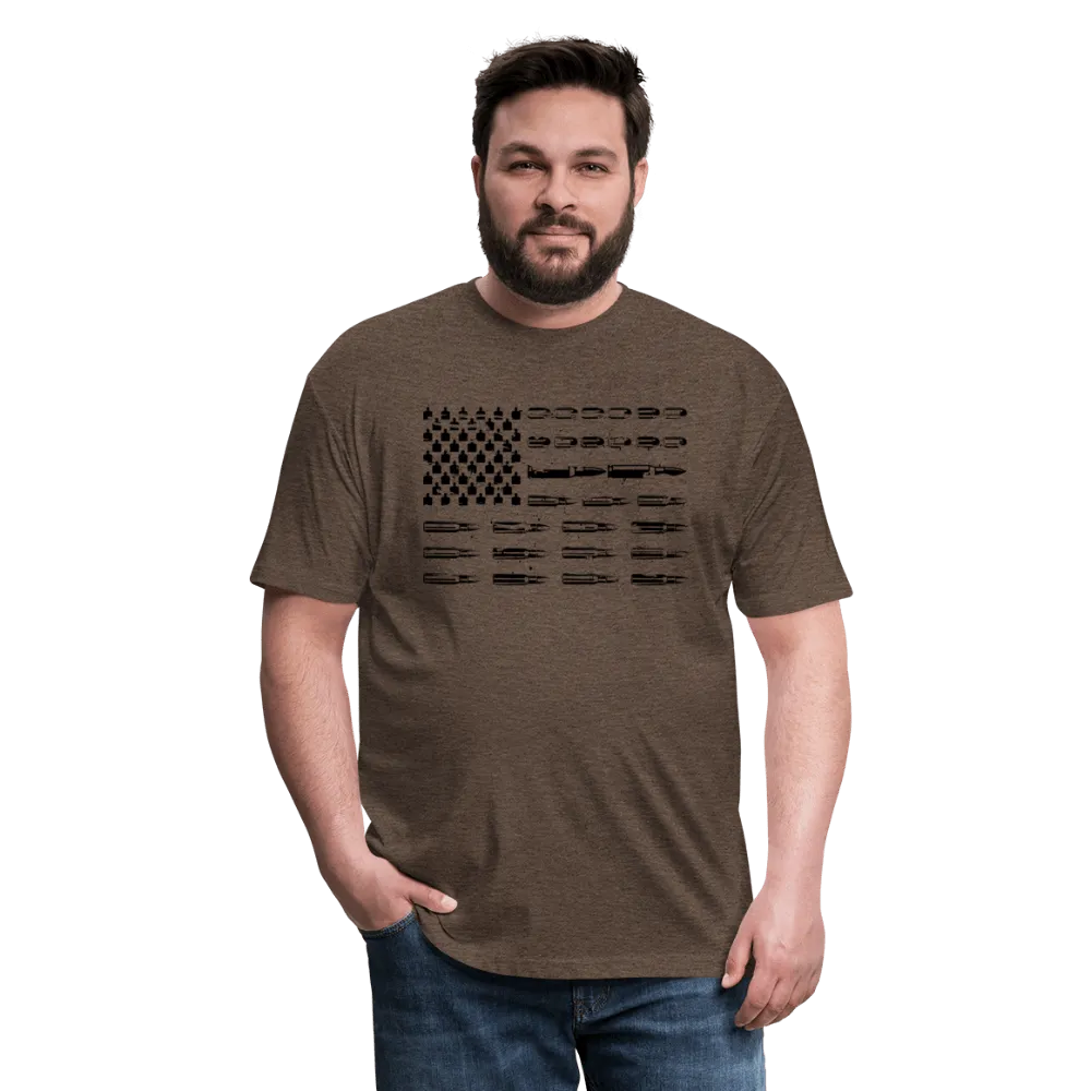 Ammo American Flag Heathered T-Shirt