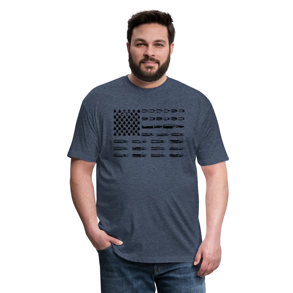 Ammo American Flag Heathered T-Shirt