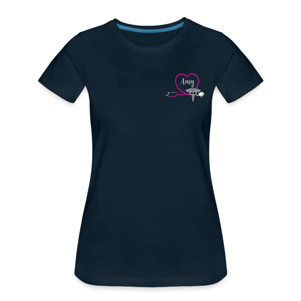 Amy Emergency Nurse Flag Women’s Premium T-Shirt