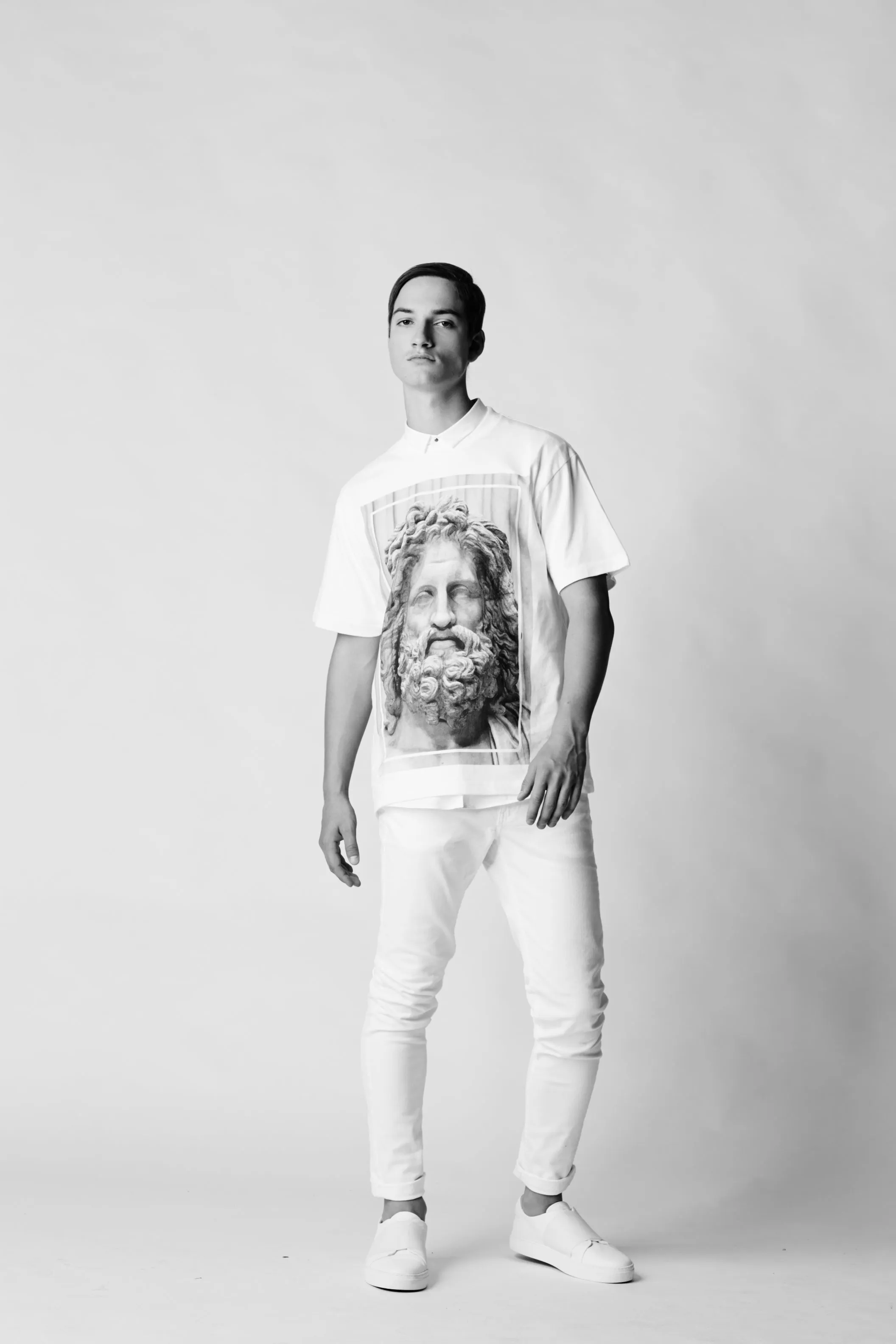 Apotheosis II - T-shirt, Portrait of Zeus