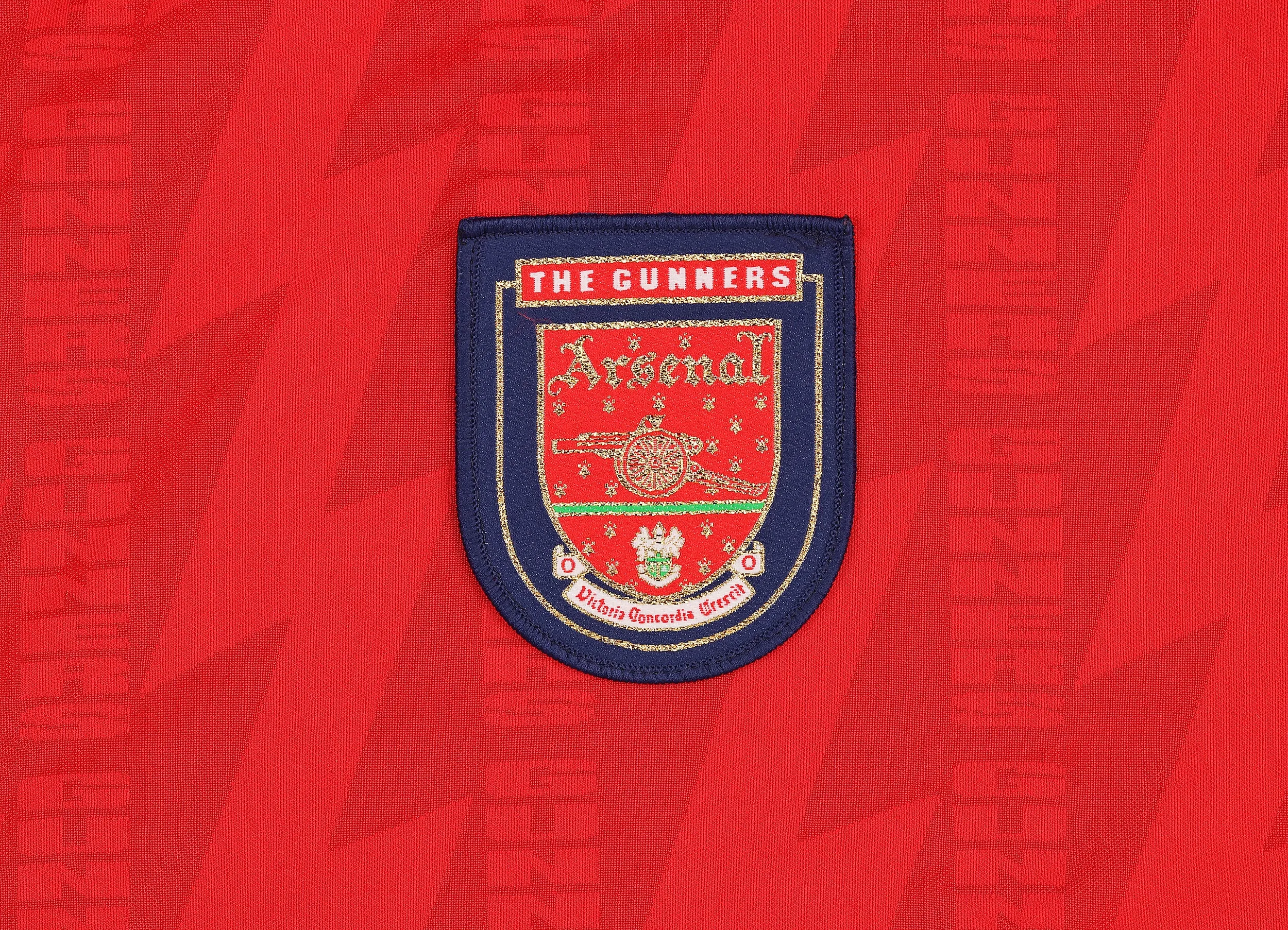 Arsenal 1994 Nike Home Football Shirt - Red - L