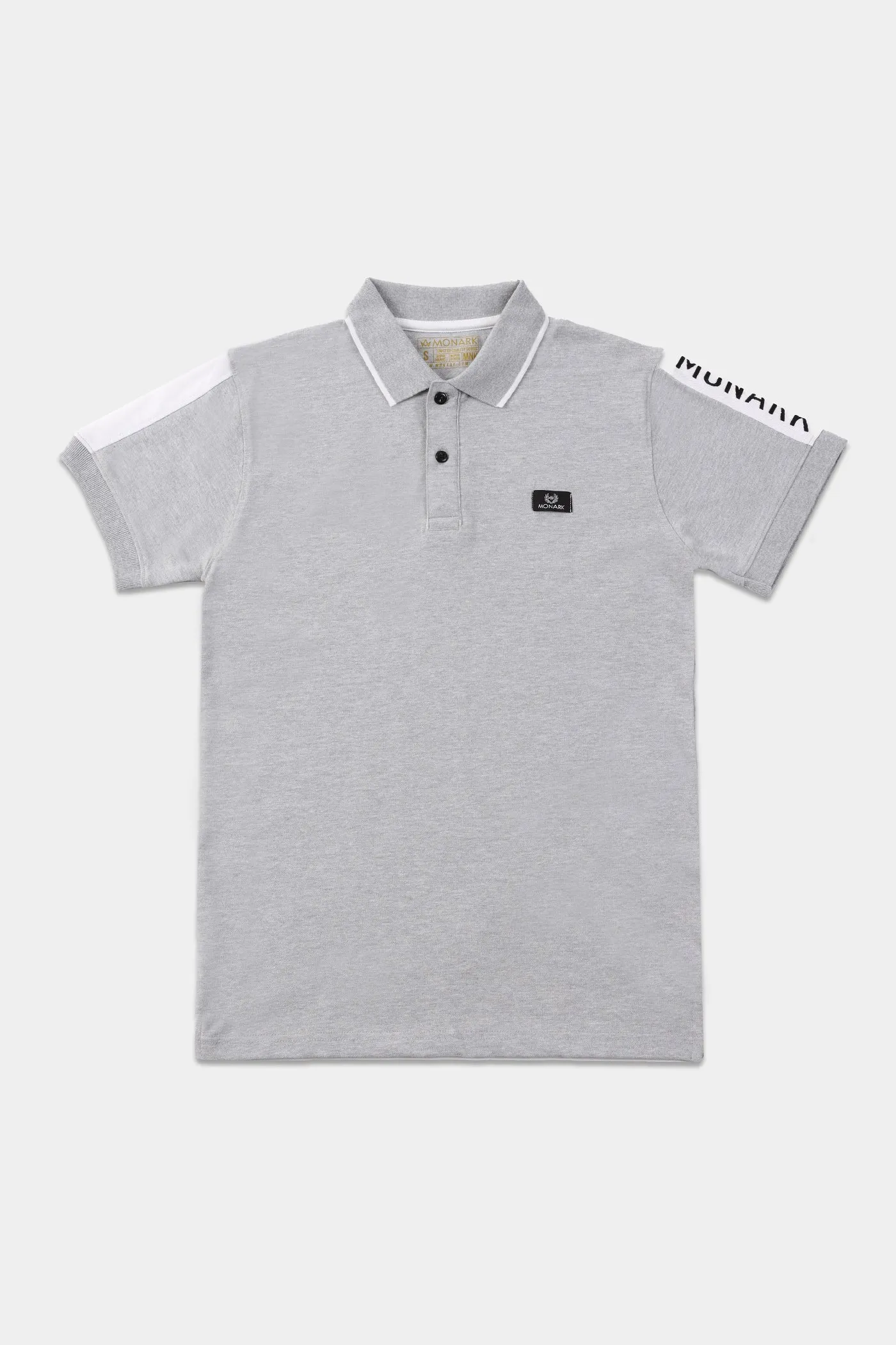 ASH GREY POLO SHIRT