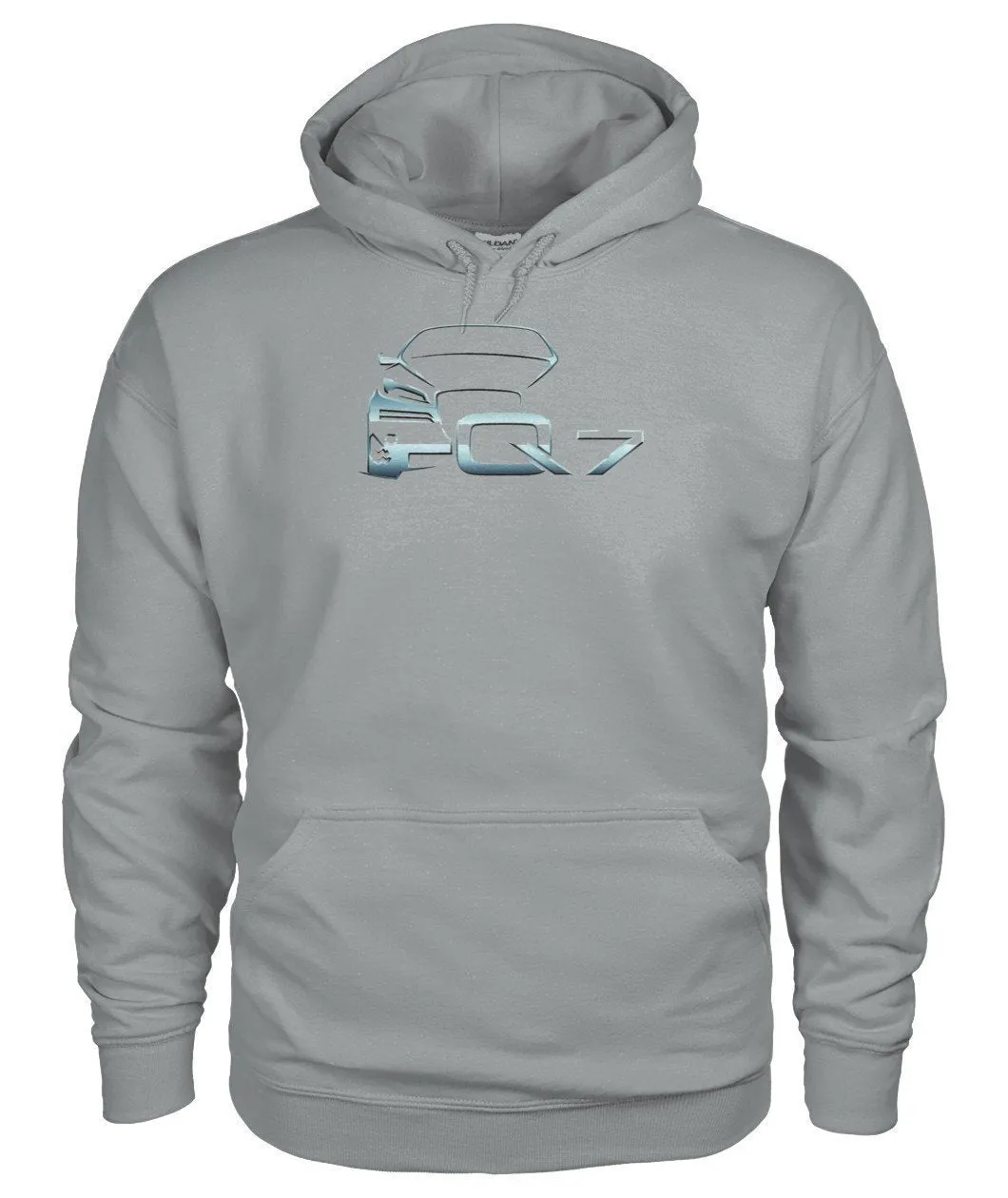 Audi Q7 St1 Logo Gildan Hoodie