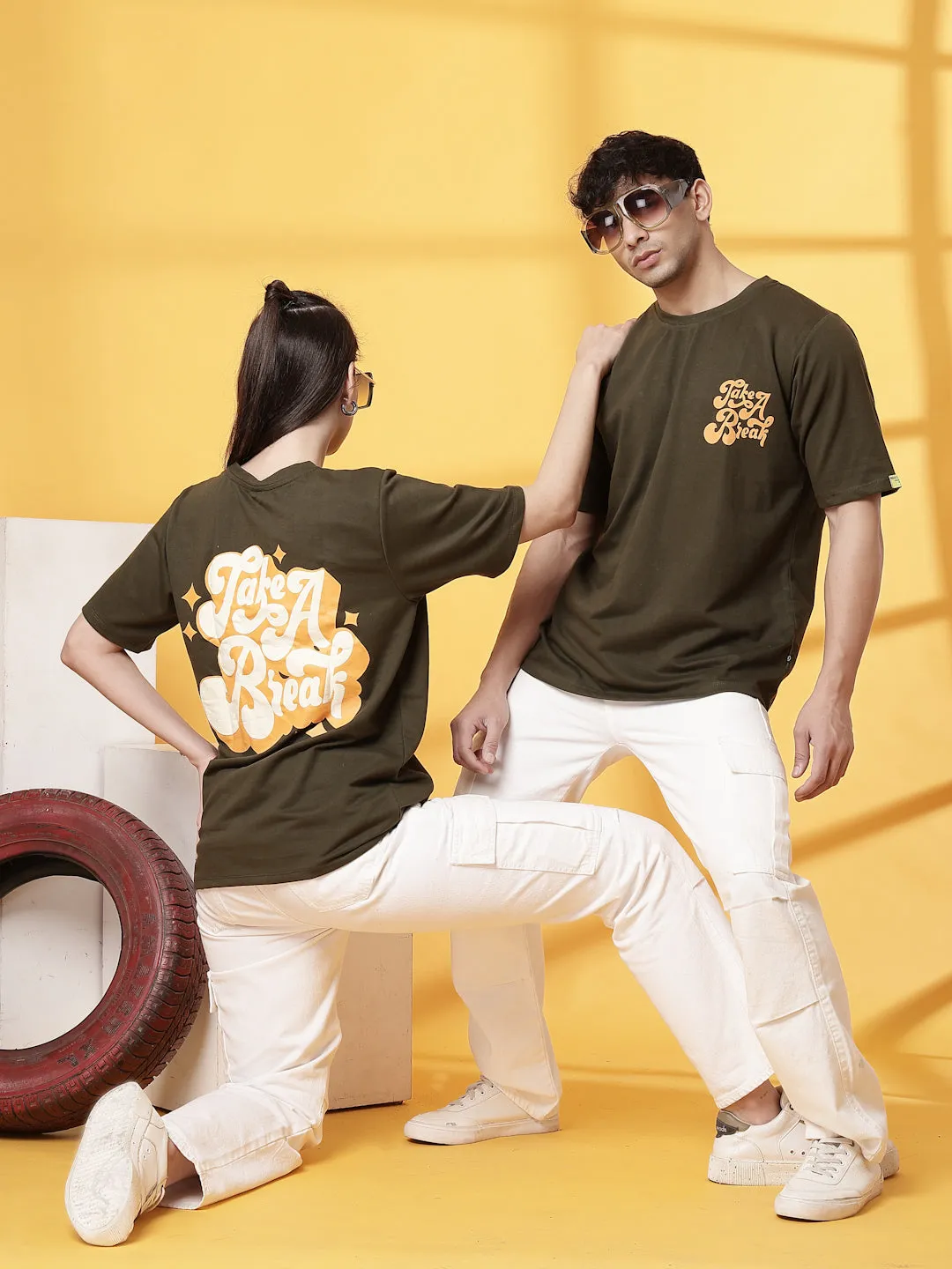 Back Puff Print T-Shirt