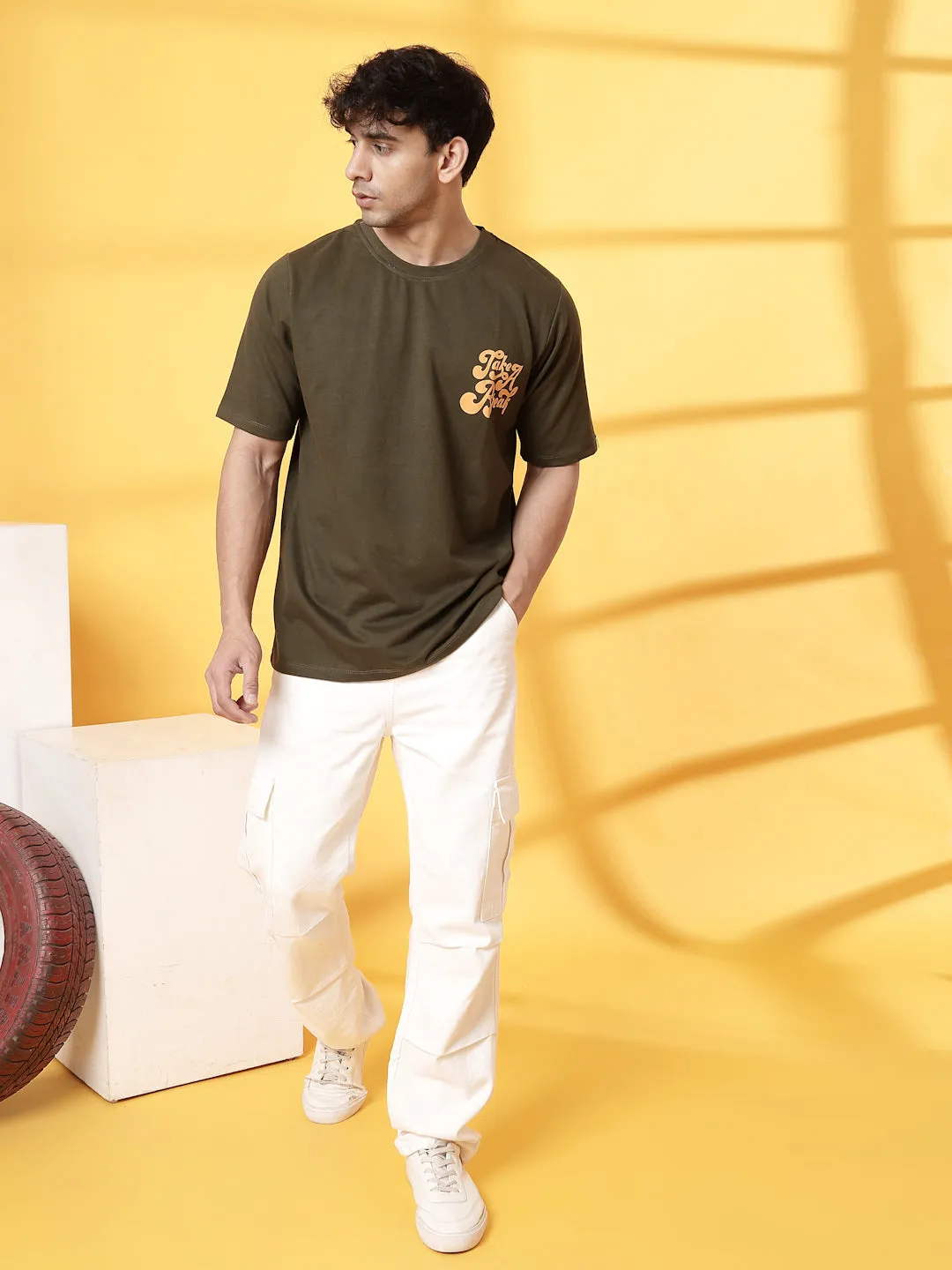 Back Puff Print T-Shirt