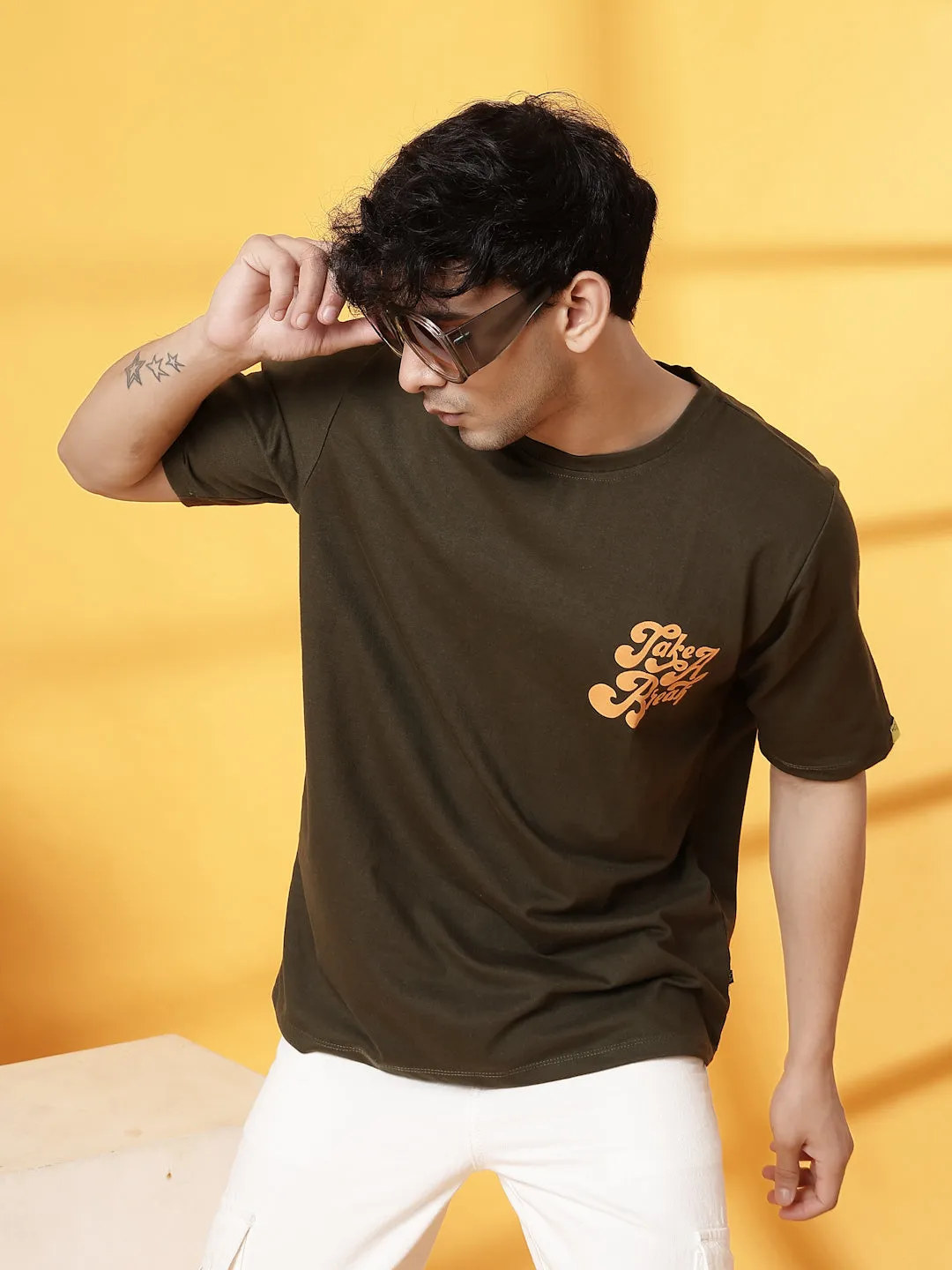 Back Puff Print T-Shirt